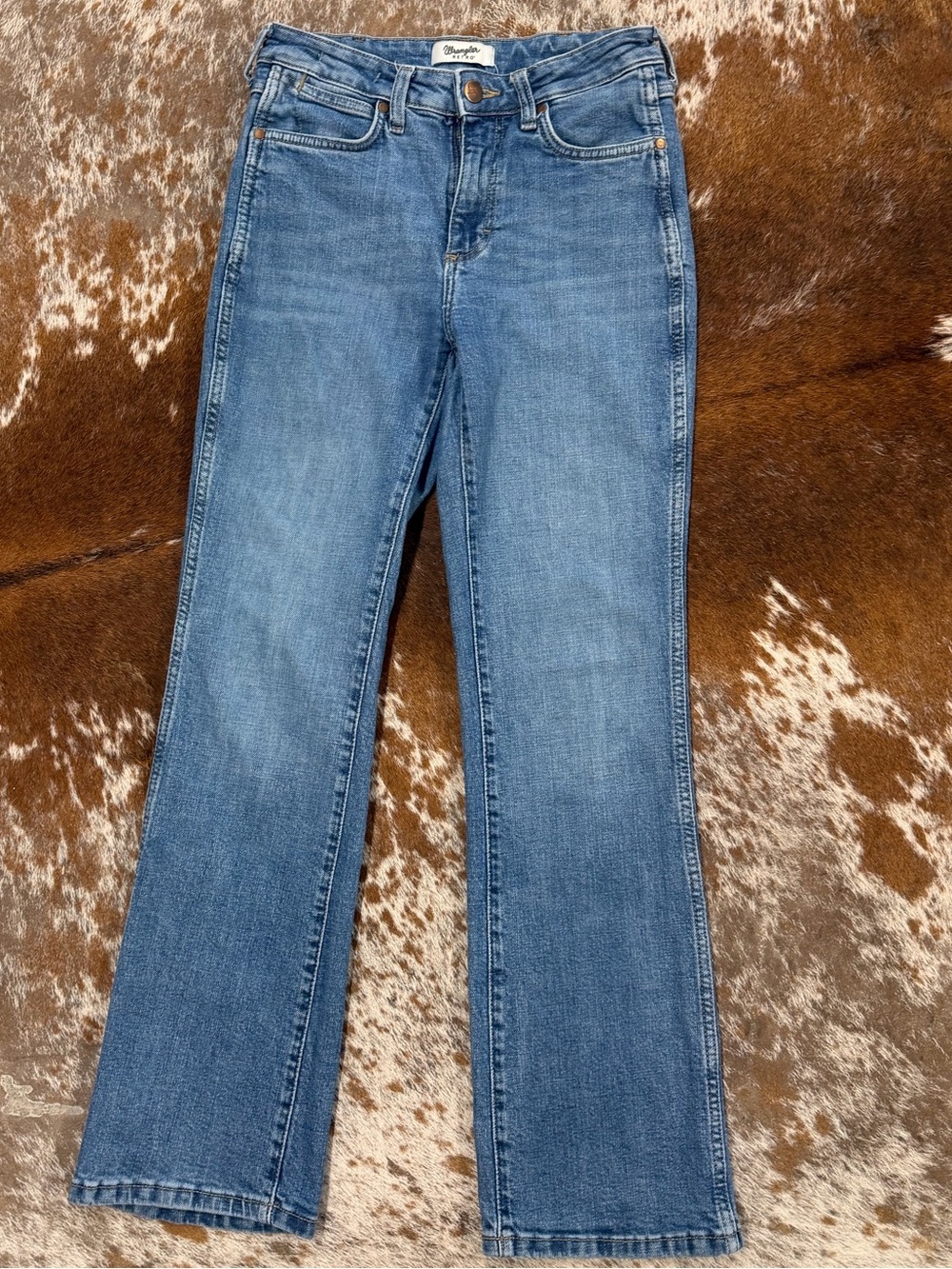 Wrangler Retro Blue ladies Boot Cut Jeans